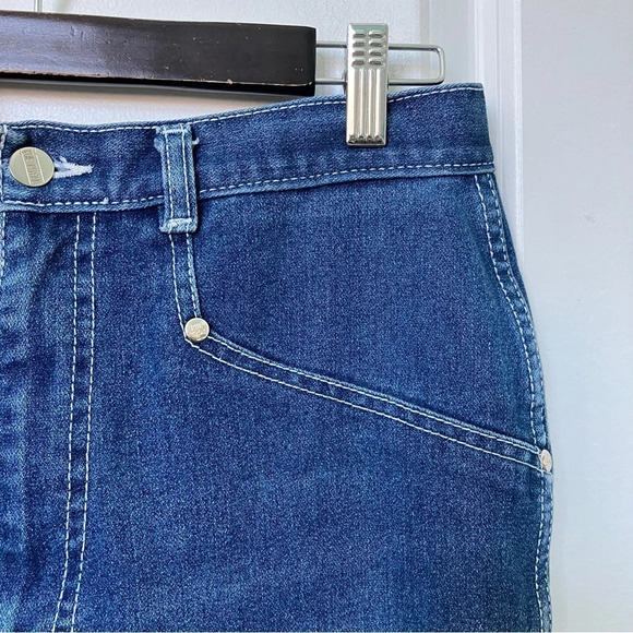 Vintage Rue Royal Blue  High Rise Mom Jeans - Picture 4 of 6